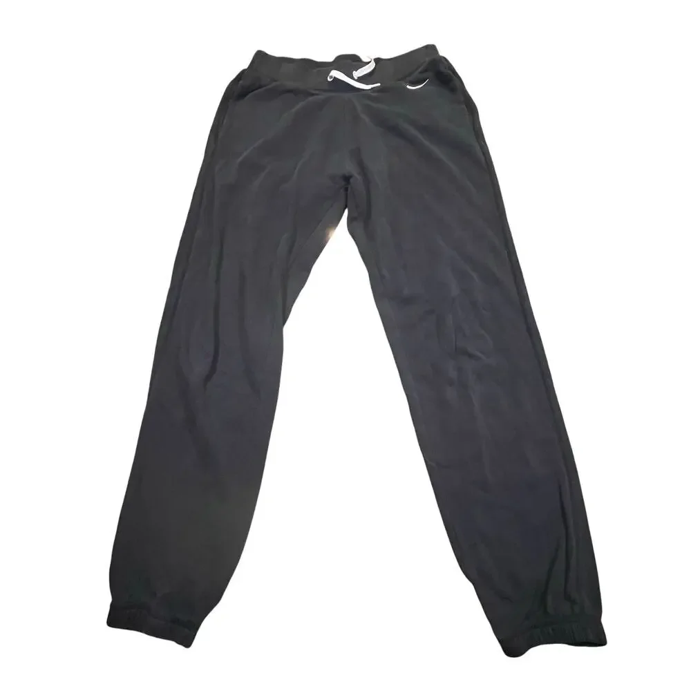 Nike Jogger Sweatpants Women XS Blue Athletic Lounge‎ Swoosh Drawstring Casual